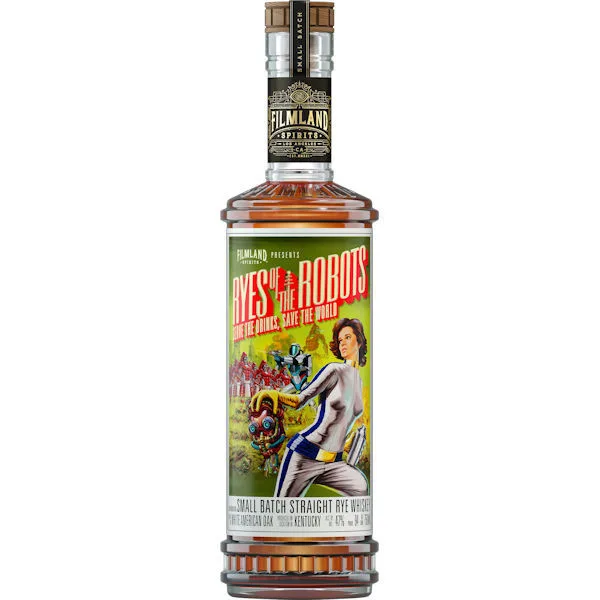 Filmland Ryes Of The Robots Small Batch Straight Rye Whiskey 750Ml