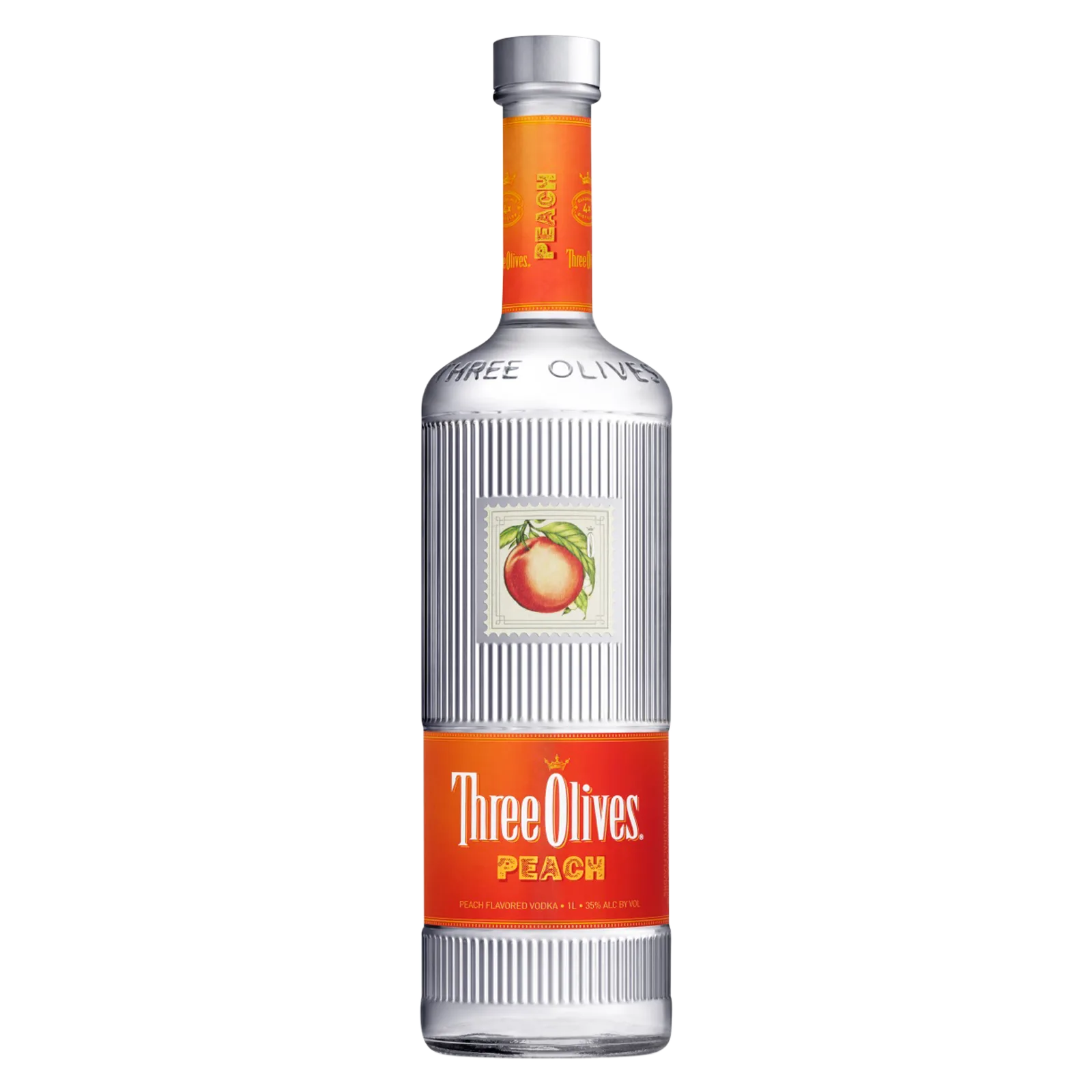 Three Olives Peach Vodka 1L (70 Proof)
