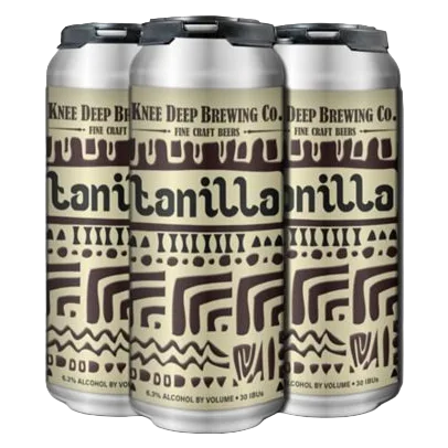 Knee Deep Tanilla Porter 4pk 16oz