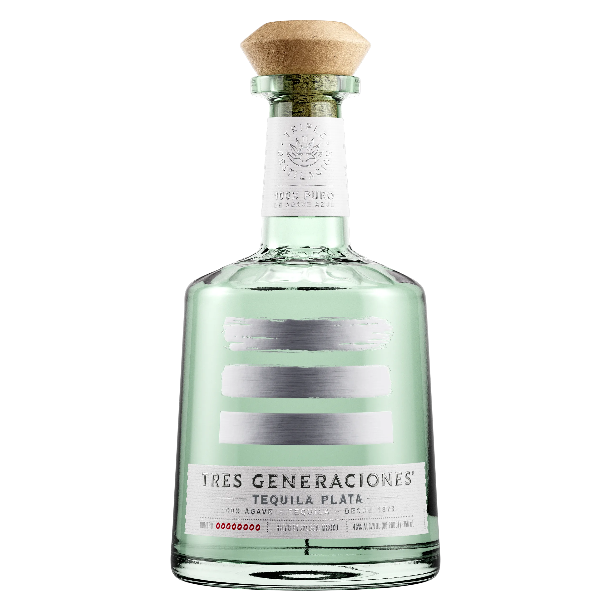 Tres Generaciones Plata Tequila (80 Proof