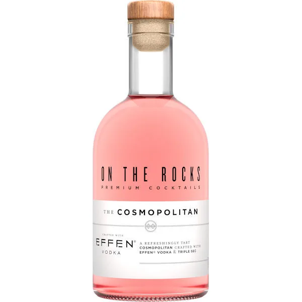 On The Rocks Effen Vodka The Cosmopolitan Ready To Drink Cocktail 375Ml