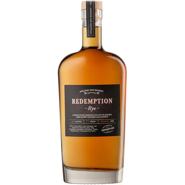 Redemption Straight Rye Whiskey 750Ml