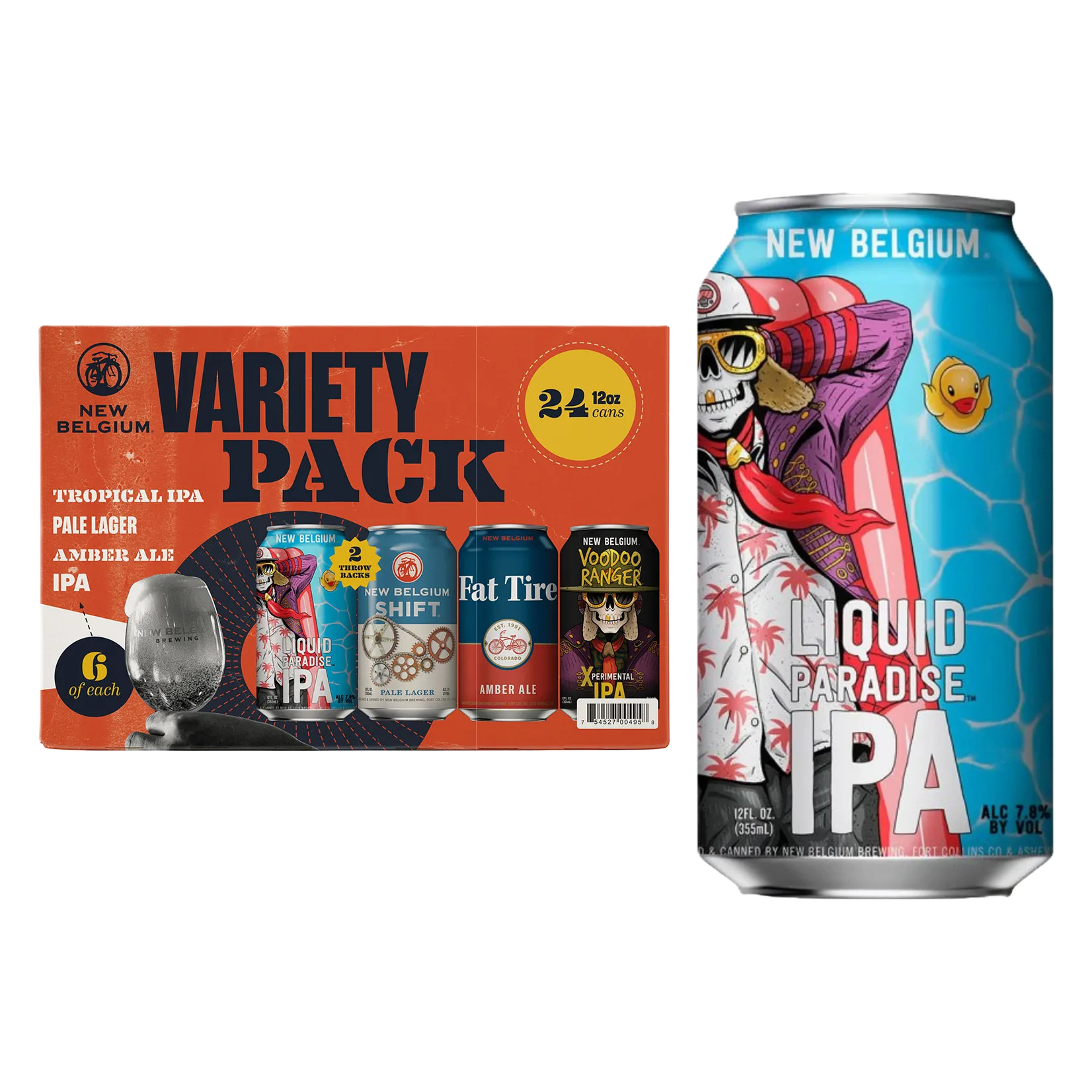 New Belgium Variety 24pk Can