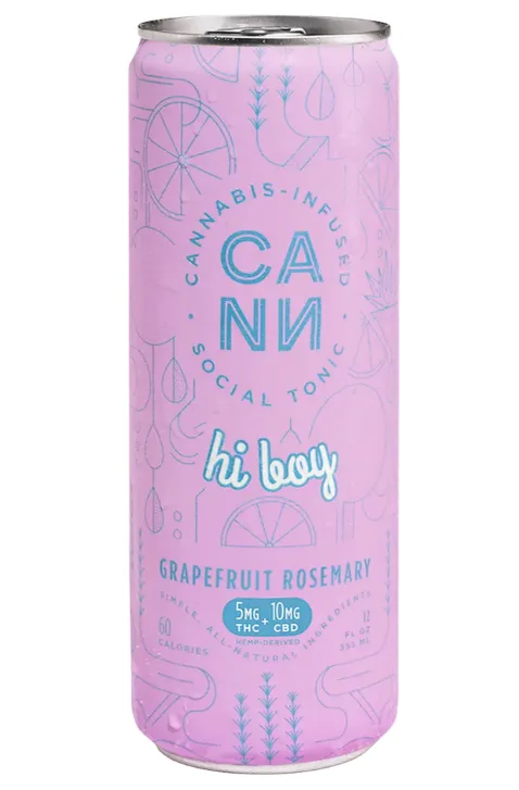 CANN Hi Boy THC 5mg Grapefruit Rosemary