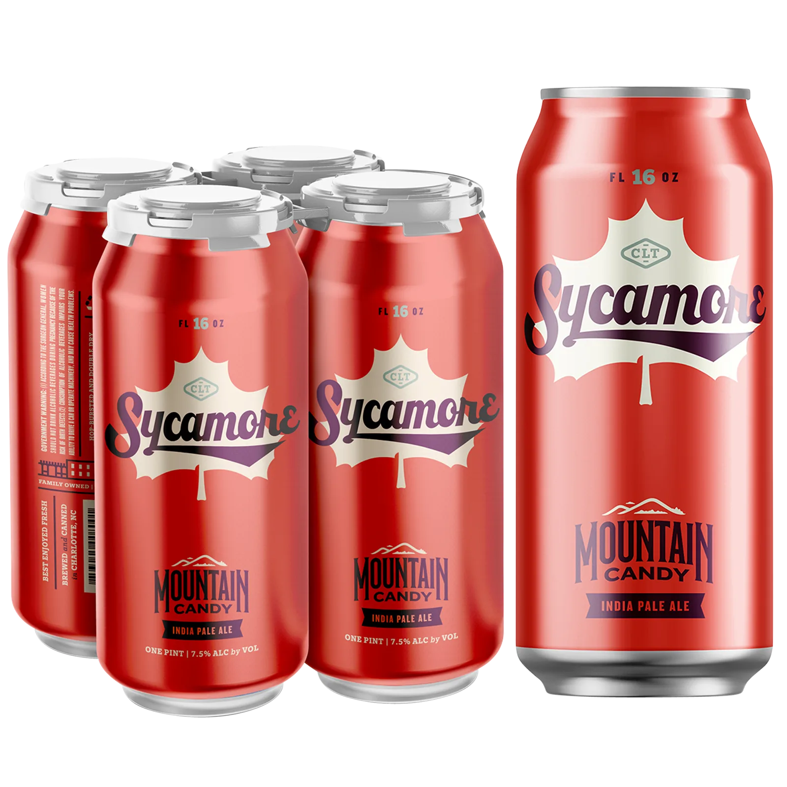 Sycamore Mountain Candy IPA 4pk 16oz Can 7.5% ABV