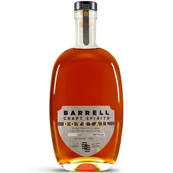 Barrell Grey Label Dovetail Whiskey Finished In Rum Port And Dunn Vineyards Cabernet Barrels 750Ml