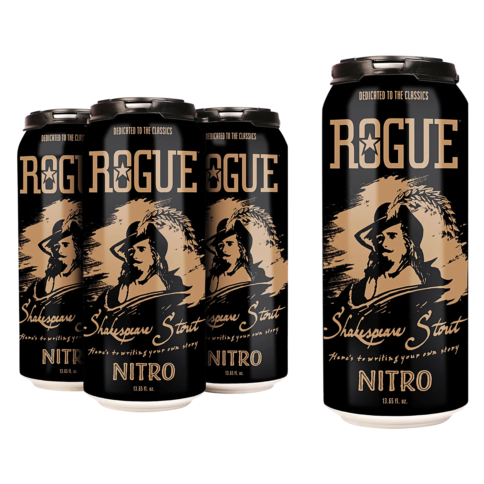 Rogue Nitro Shakespeare Stout 4pk