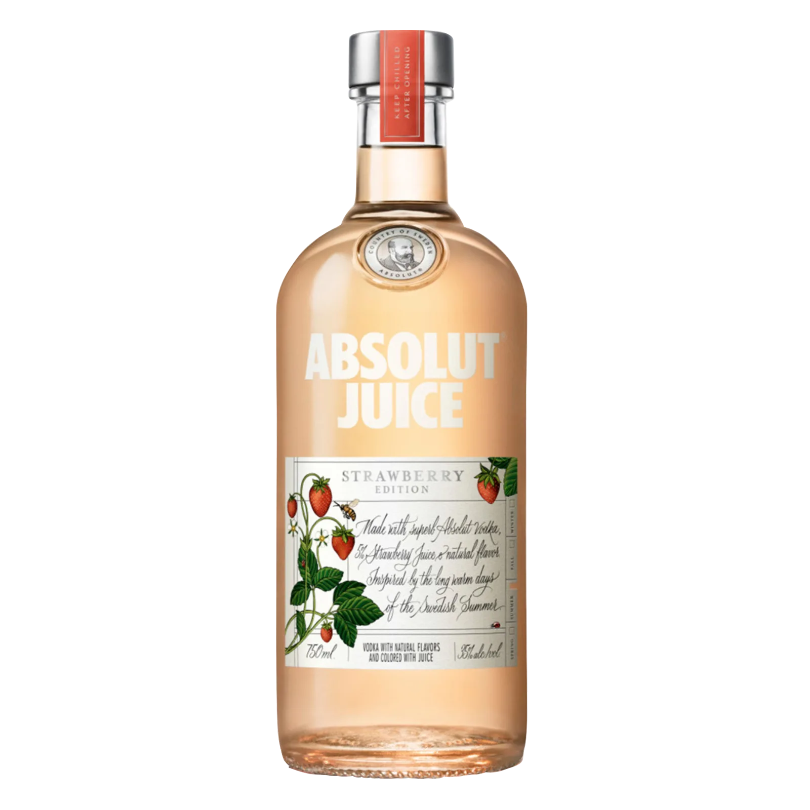 Absolut Juice Strawberrry Vodka