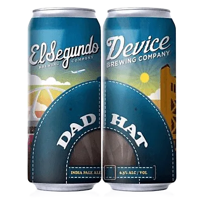 El Segundo Brewing/Device Brewing Collaboration Dad Hat IPA (4PKC