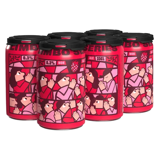 Mikkeller Limbo Raspberry Non-Alcoholic (6PKC 12 OZ)
