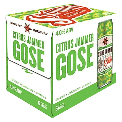 Sixpoint Brewery Citrus Jammer Gose6pk Can