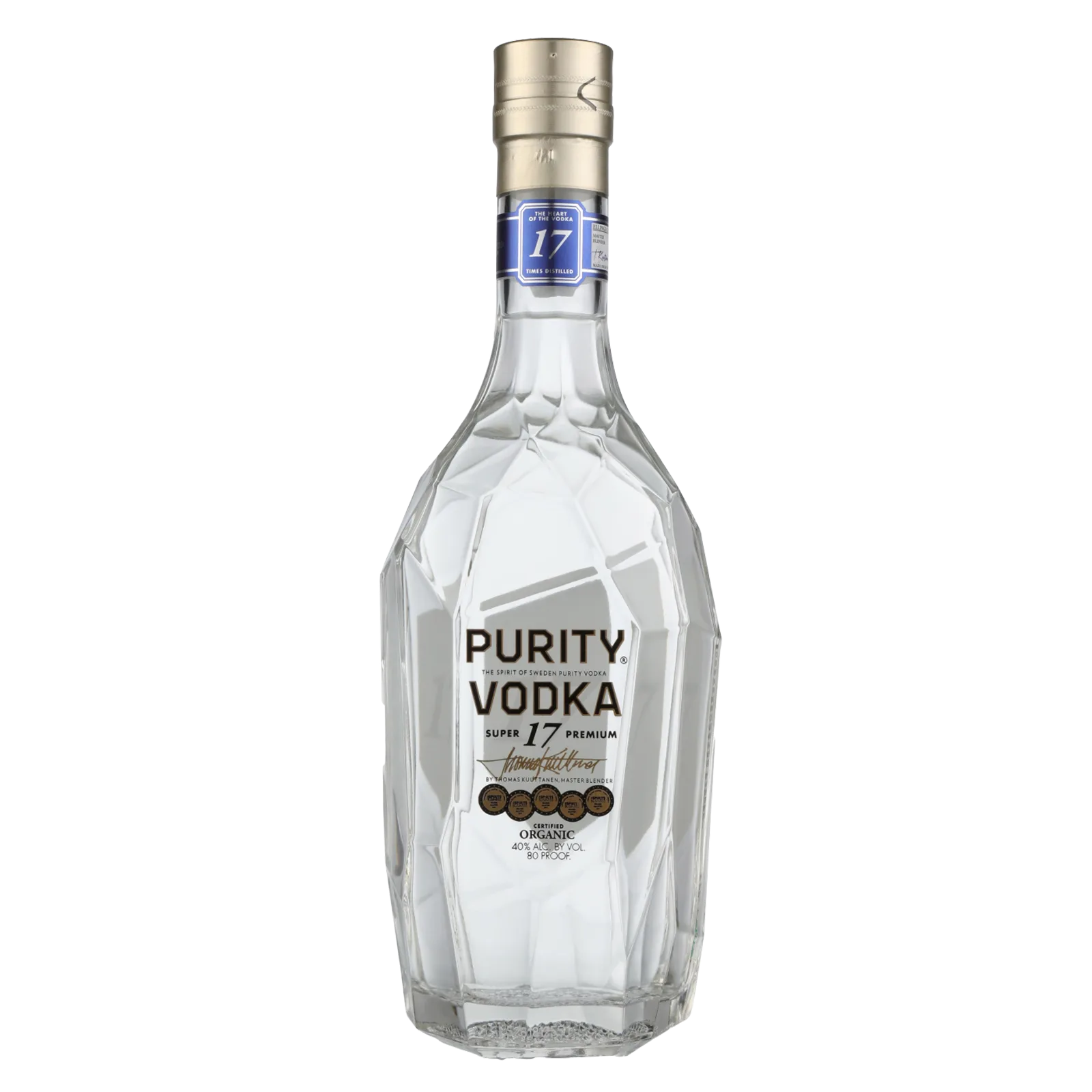 Purity Super 17 Premium Vodka (80 Proof