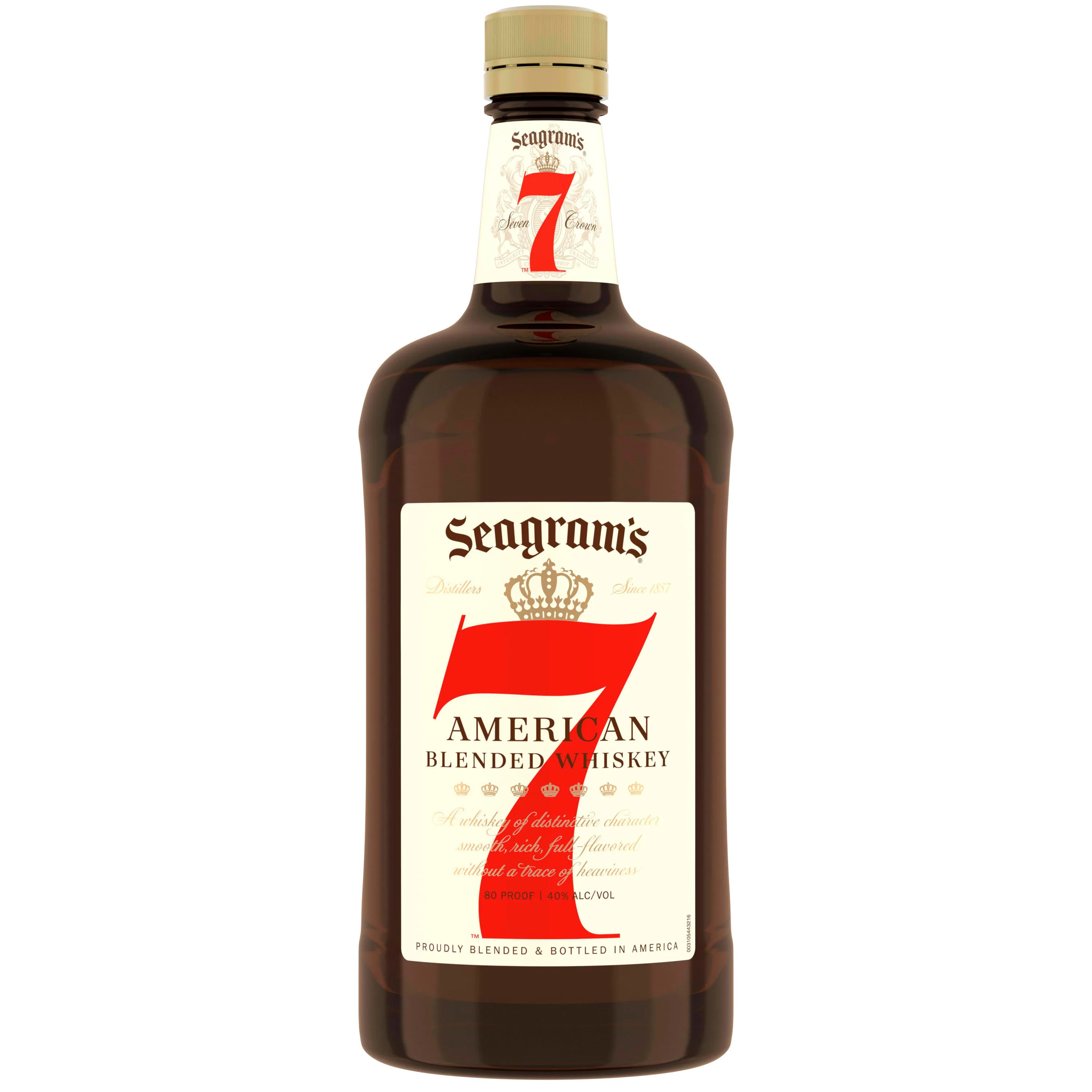 Seagram's 7 Crown American Blended Whiskey, (80 Proof
