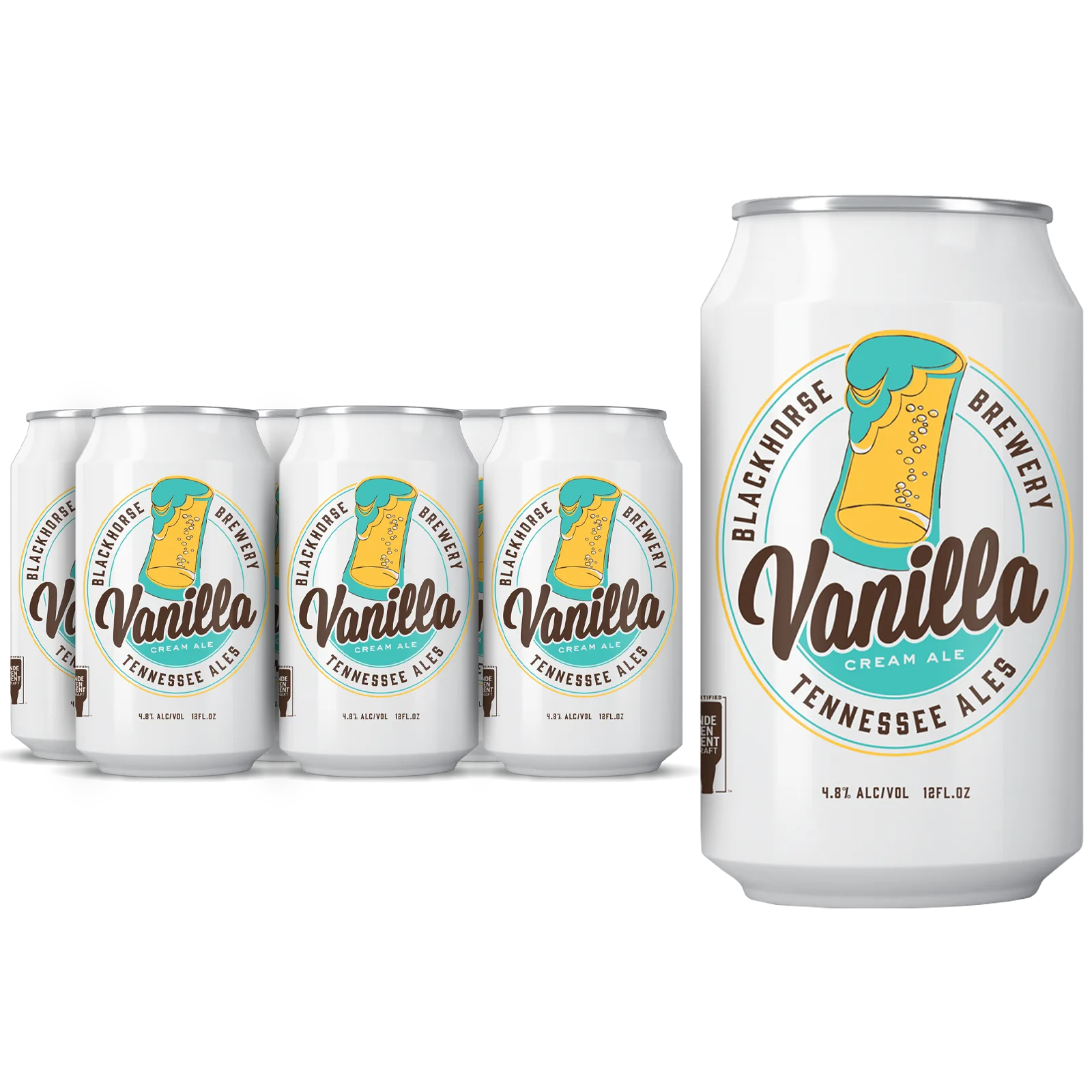 Blackhorse Vanilla Cream 6pk Can 4.8% ABV