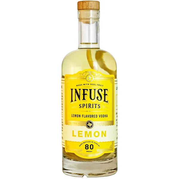 Infuse Spirits Lemon Vodka 750Ml