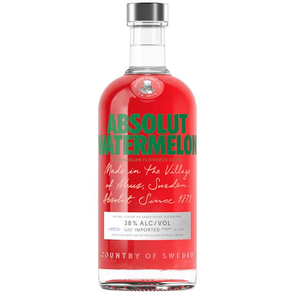 Absolut Watermelon Vodka 750Ml