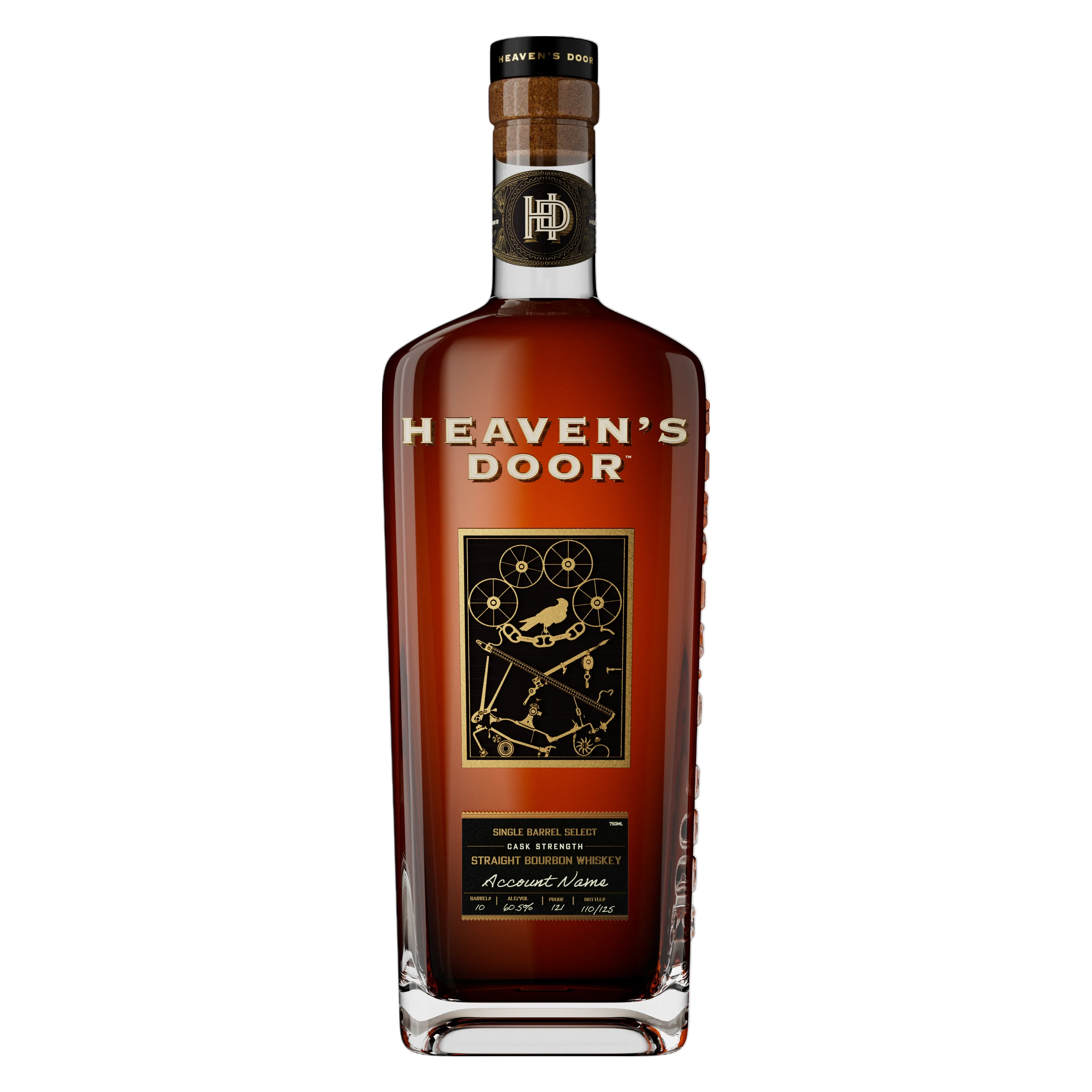 Heaven's Door Single Barrel Cask Strength Straight Bourbon