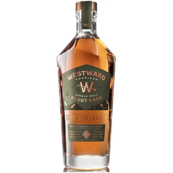 Westward Oregon Stout Cask American Single Malt Whiskey 750Ml