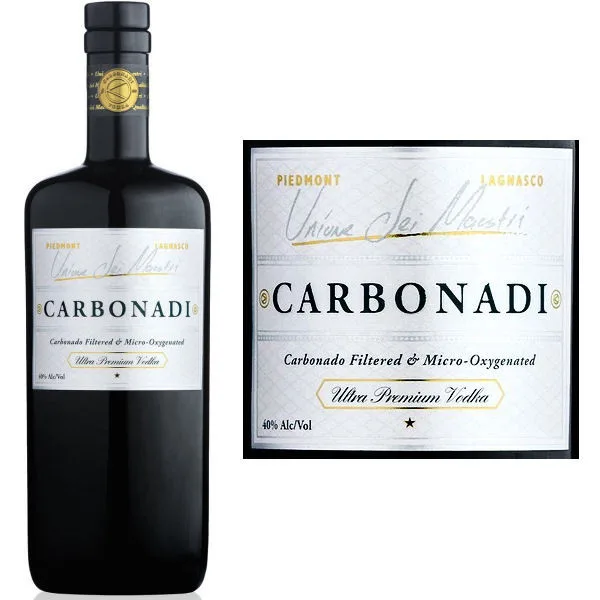 Carbonadi Ultra Premium Italian Vodka 750Ml