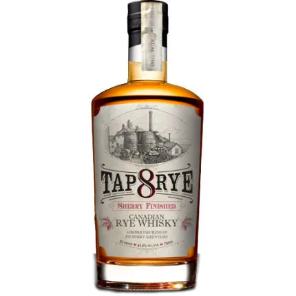 Tap Rye 8 Year Old Sherry Finished Rye Canadian Whisky 750Ml