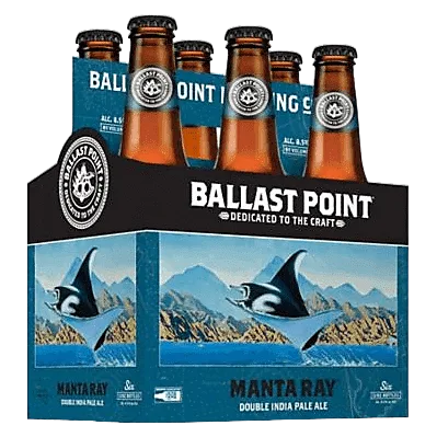 Ballast Point Manta Ray Double IPA 6pk Btl