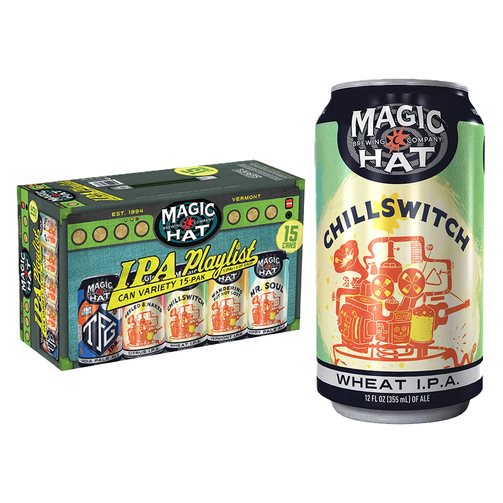 Magic Hat IPA Variety 15pk Can