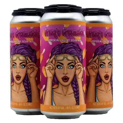 Wild Barrel Orange Creamsicle 4pk 16oz Cans