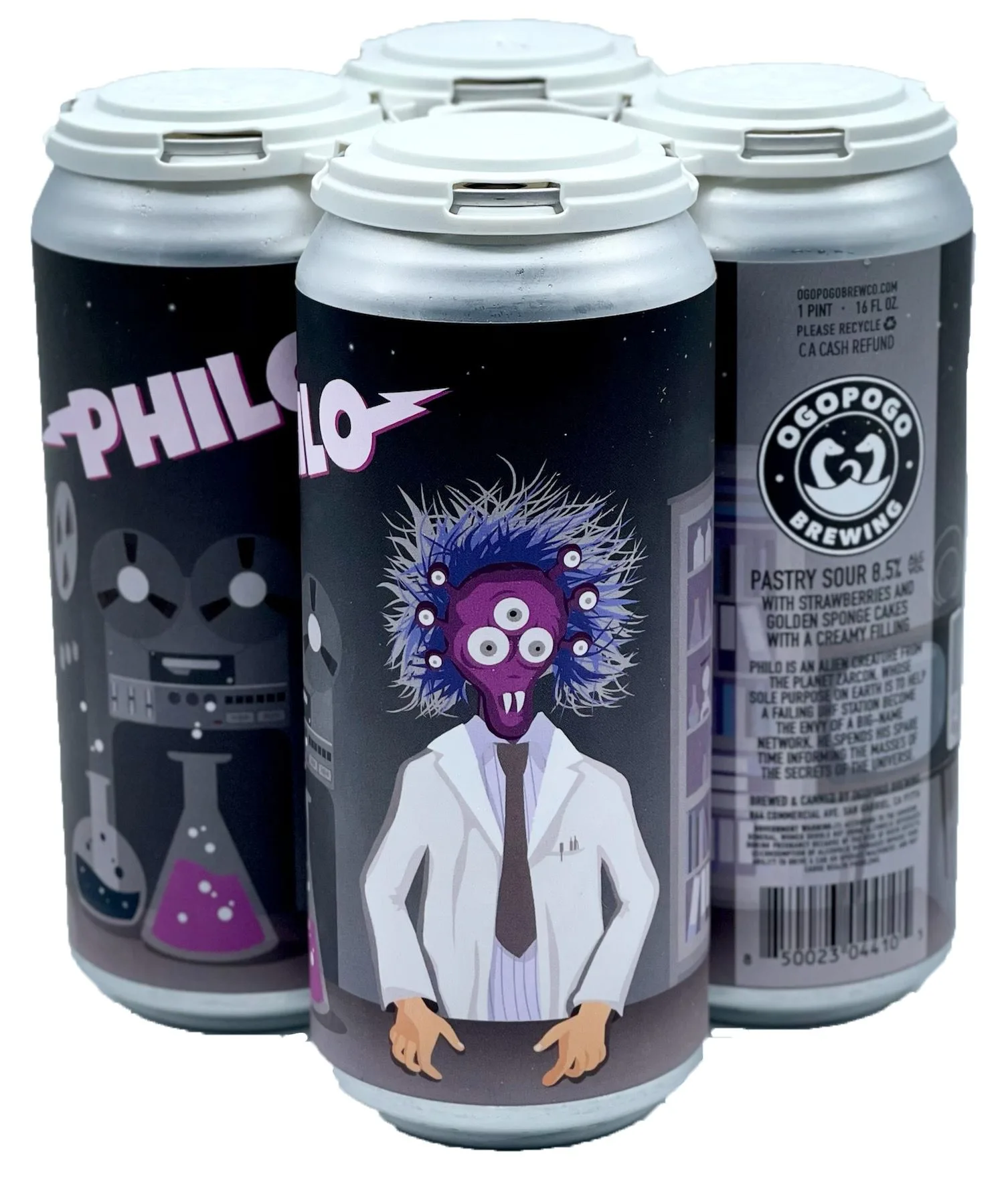 Ogopogo Brewing Philo Pastry Sour (4Pkc 16 Oz