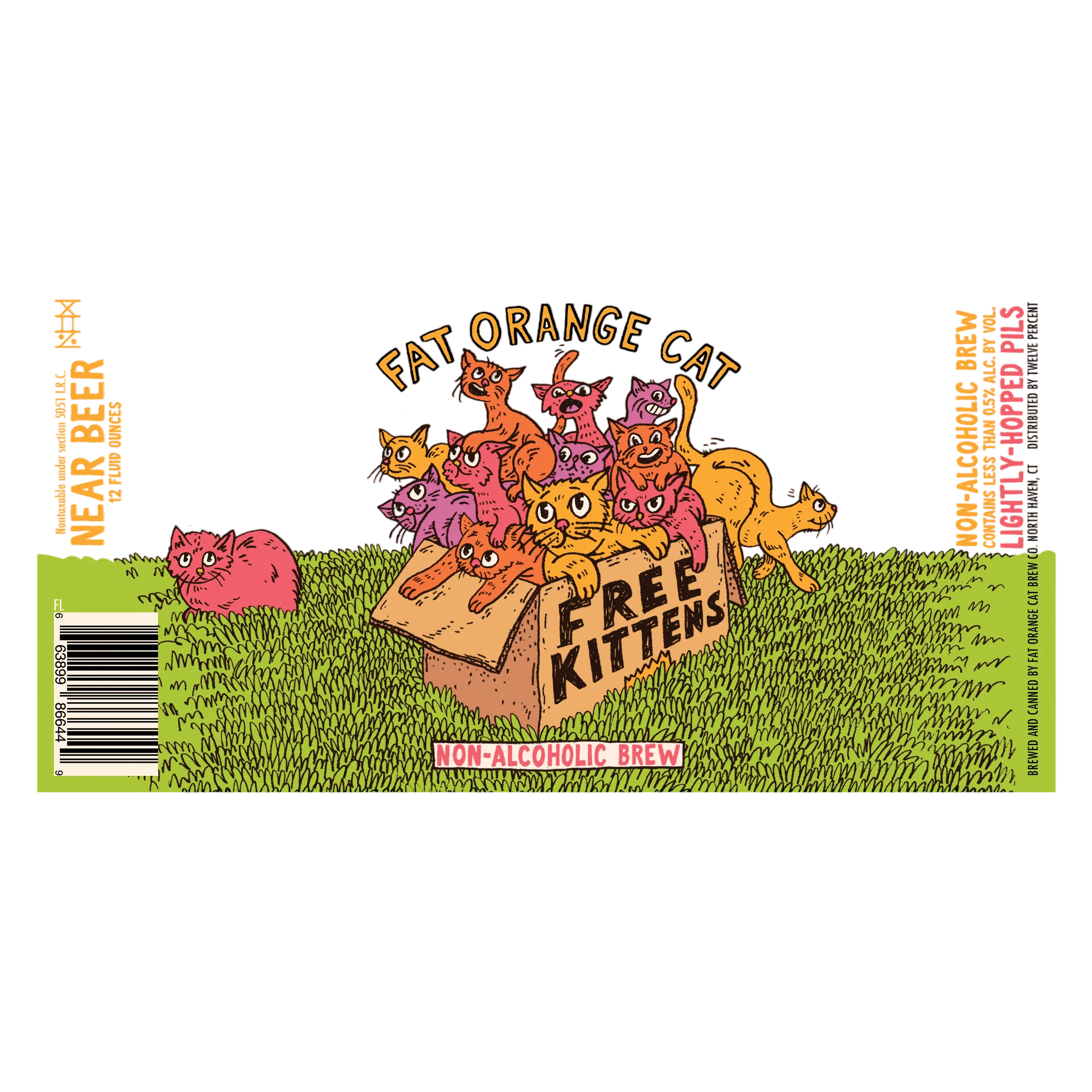 FAT ORNG CAT FREE KIT N/A 4PKC