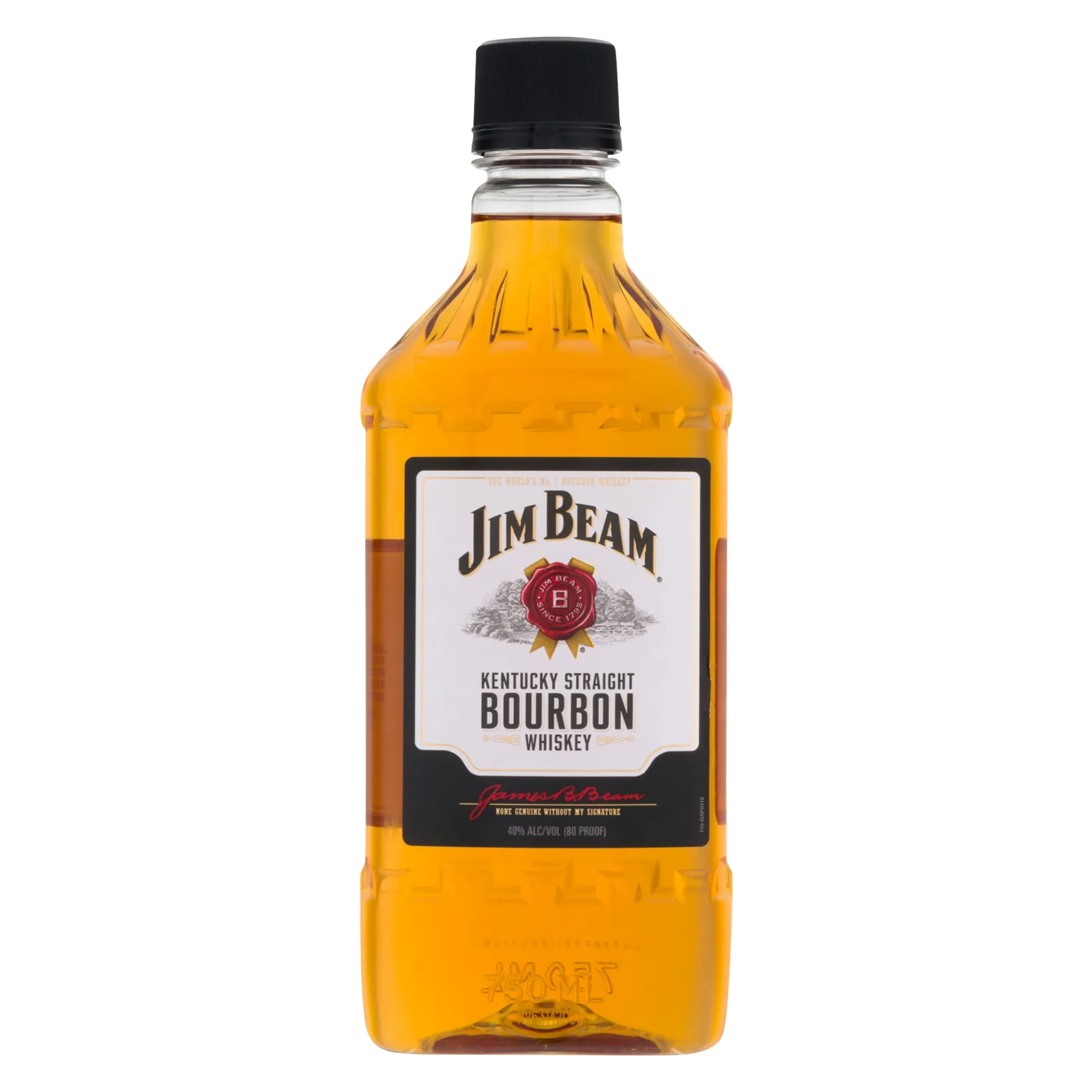 Jim Beam Bourbon Whiskey Plastic (80 Proof