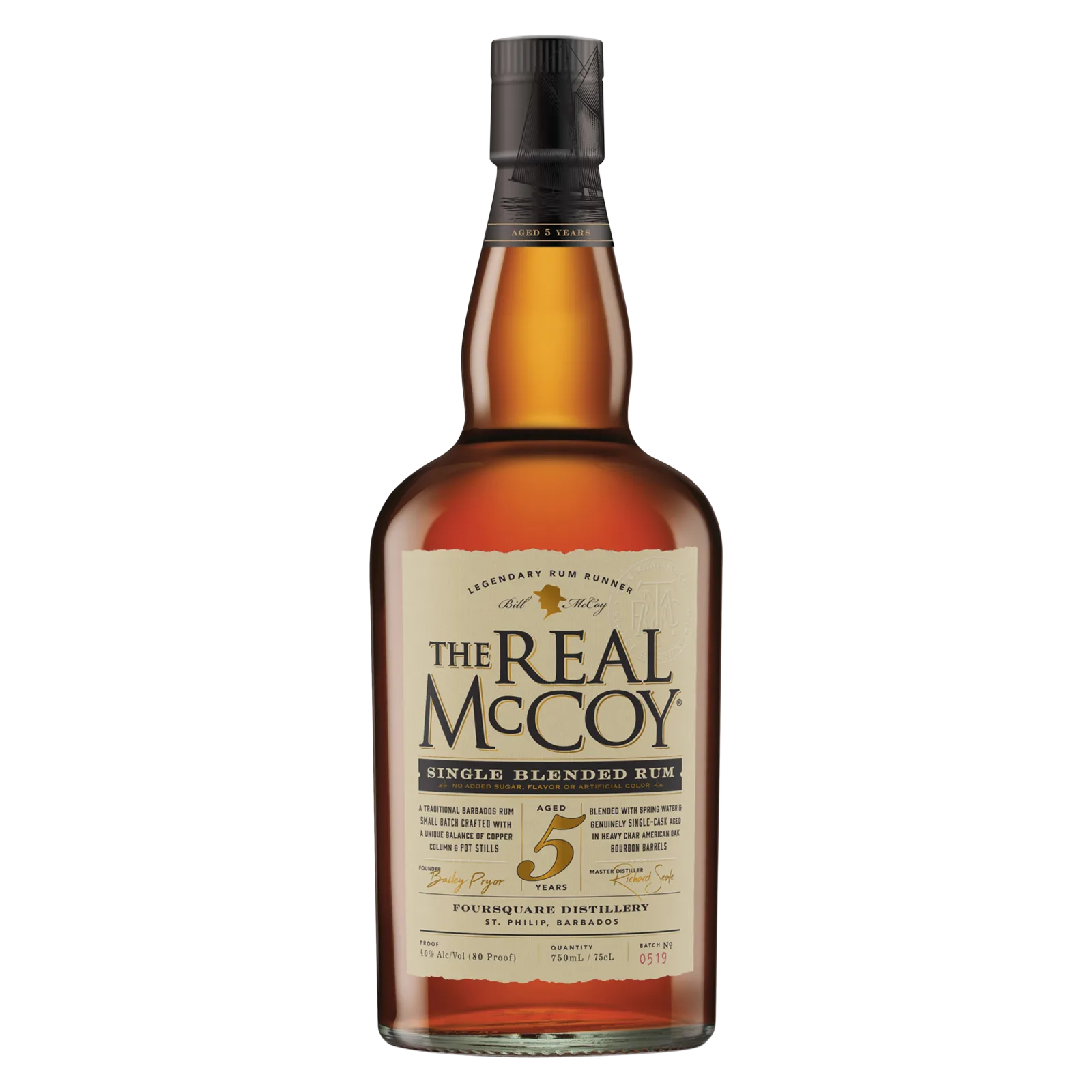 The Real McCoy Rum 5 Yr(80 Proof