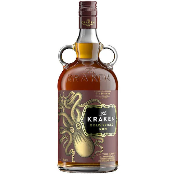The Kraken Gold Spiced Caribbean Rum 750Ml
