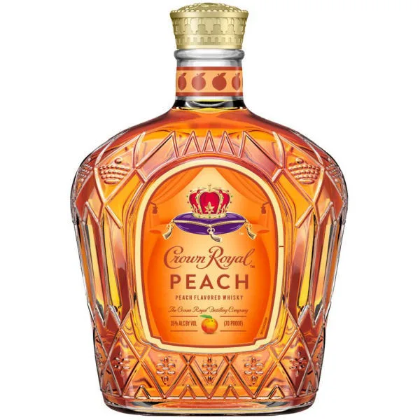Crown Royal Peach Flavored Canadian Whisky 750Ml