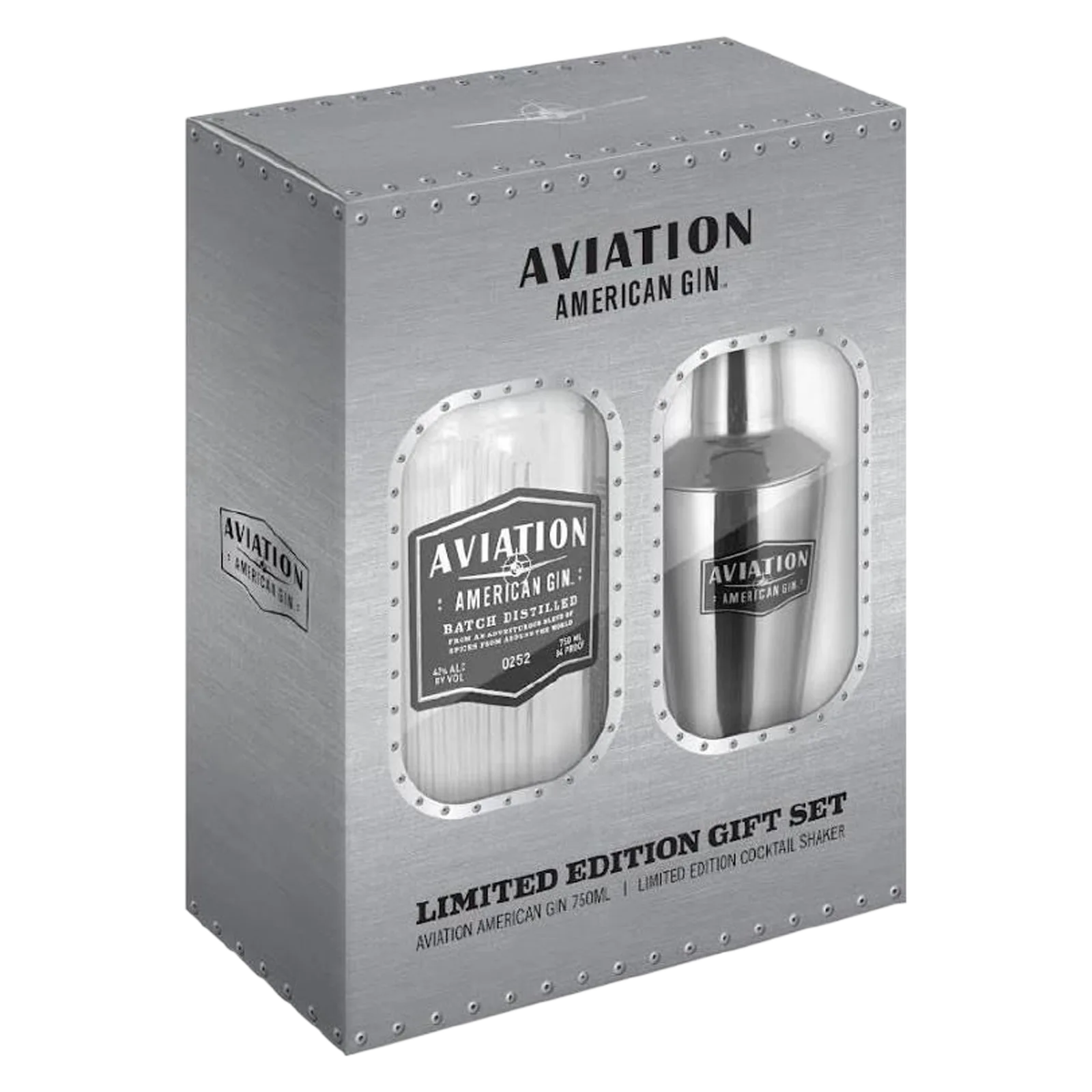 Aviation American Gin Gift Set (84 Proof