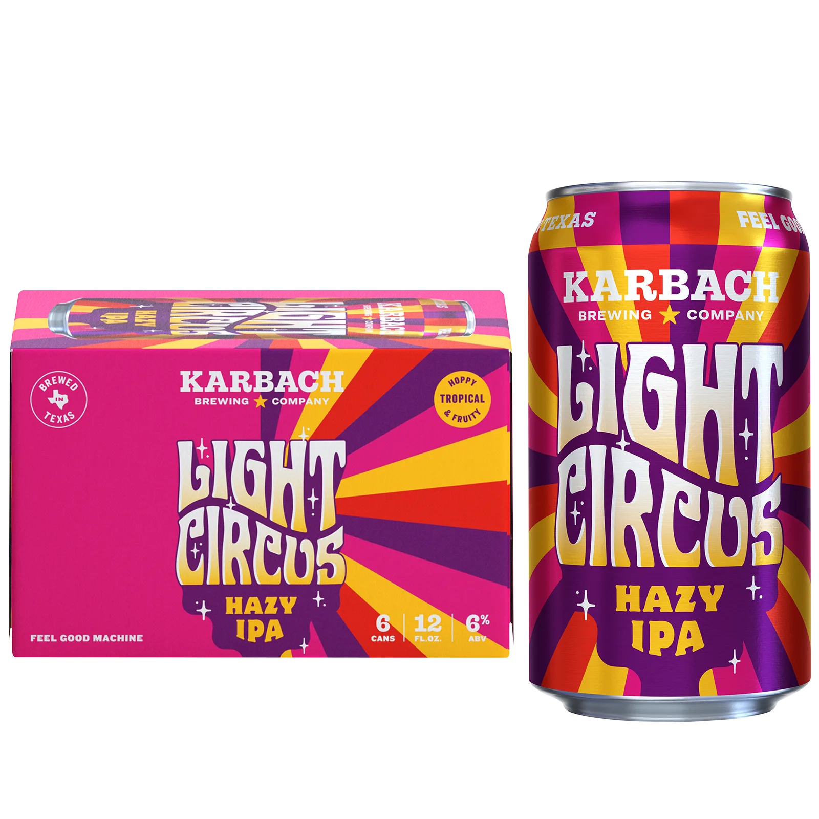 Karbach Light Circus Hazy IPA 6pk Can 6.0% ABV