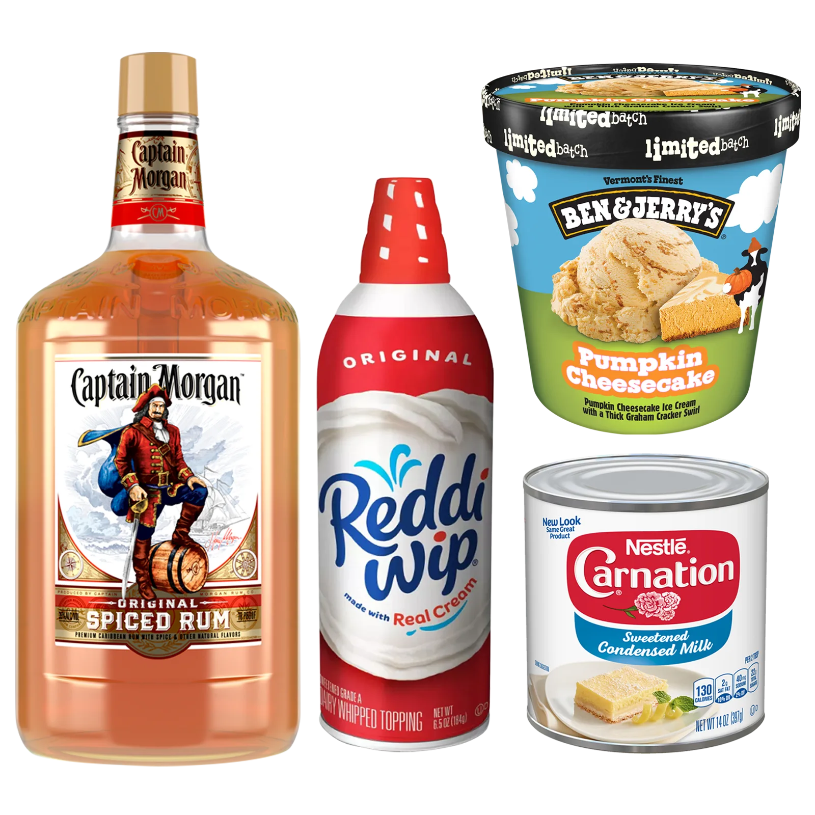 Pumpkin Pie Boozy Milkshake - Frozen