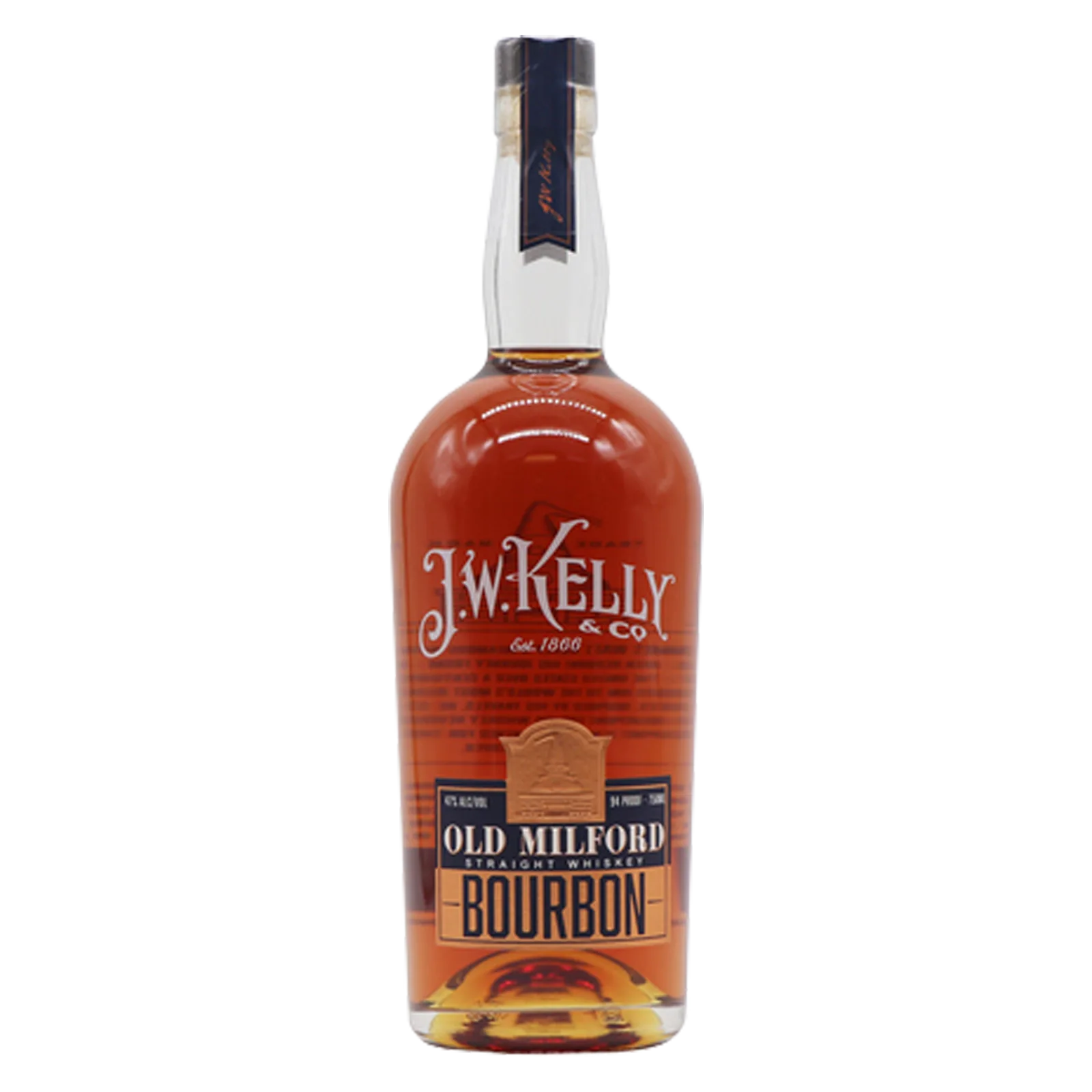 J.W. Kelly & Co Old Milford Bourbon (94 Proof