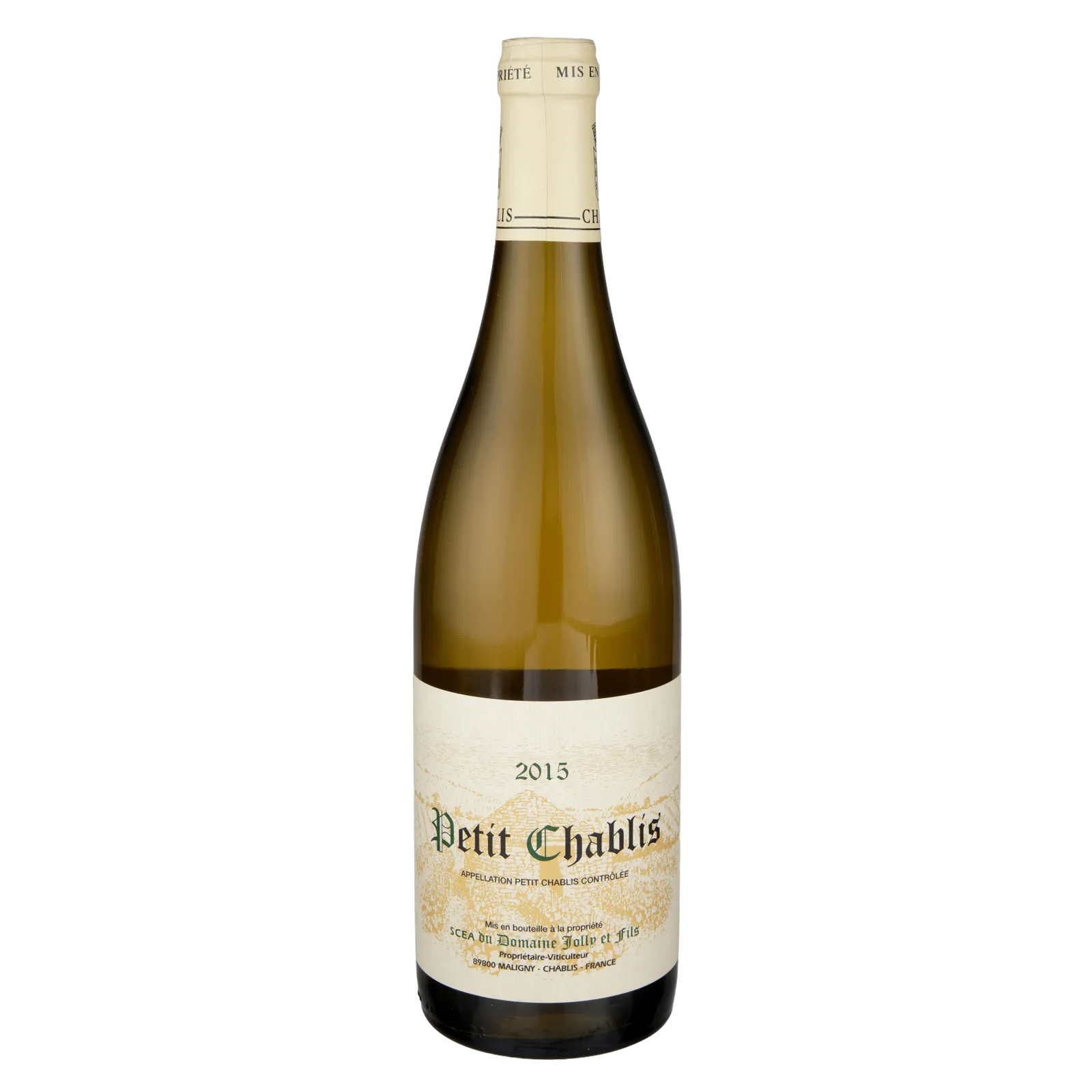 Domaine Jolly Petit Chablis 750ml 12% ABV