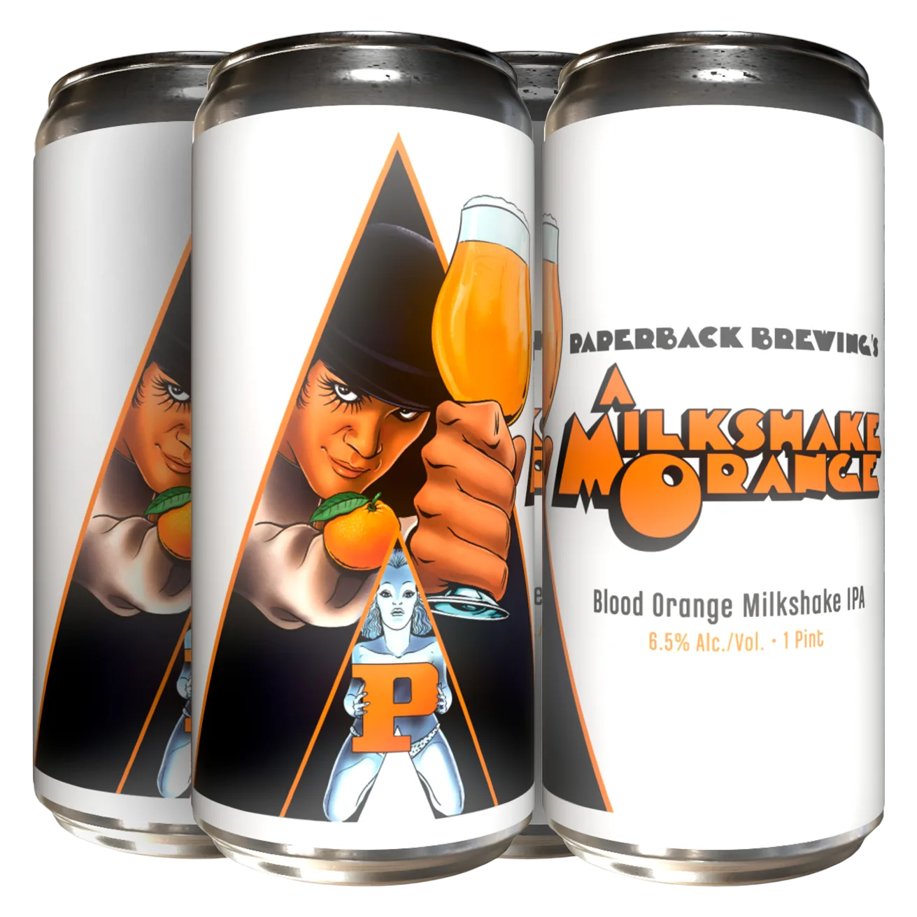 Paperback Brewing A Milkshake Orange IPA (4PKC