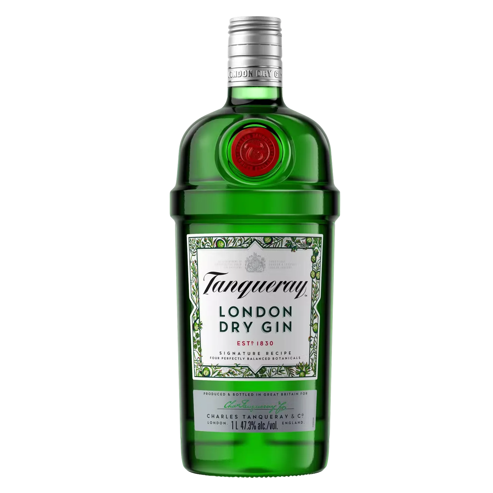 Tanqueray London Dry Gin, 1 L (94.6 Proof)