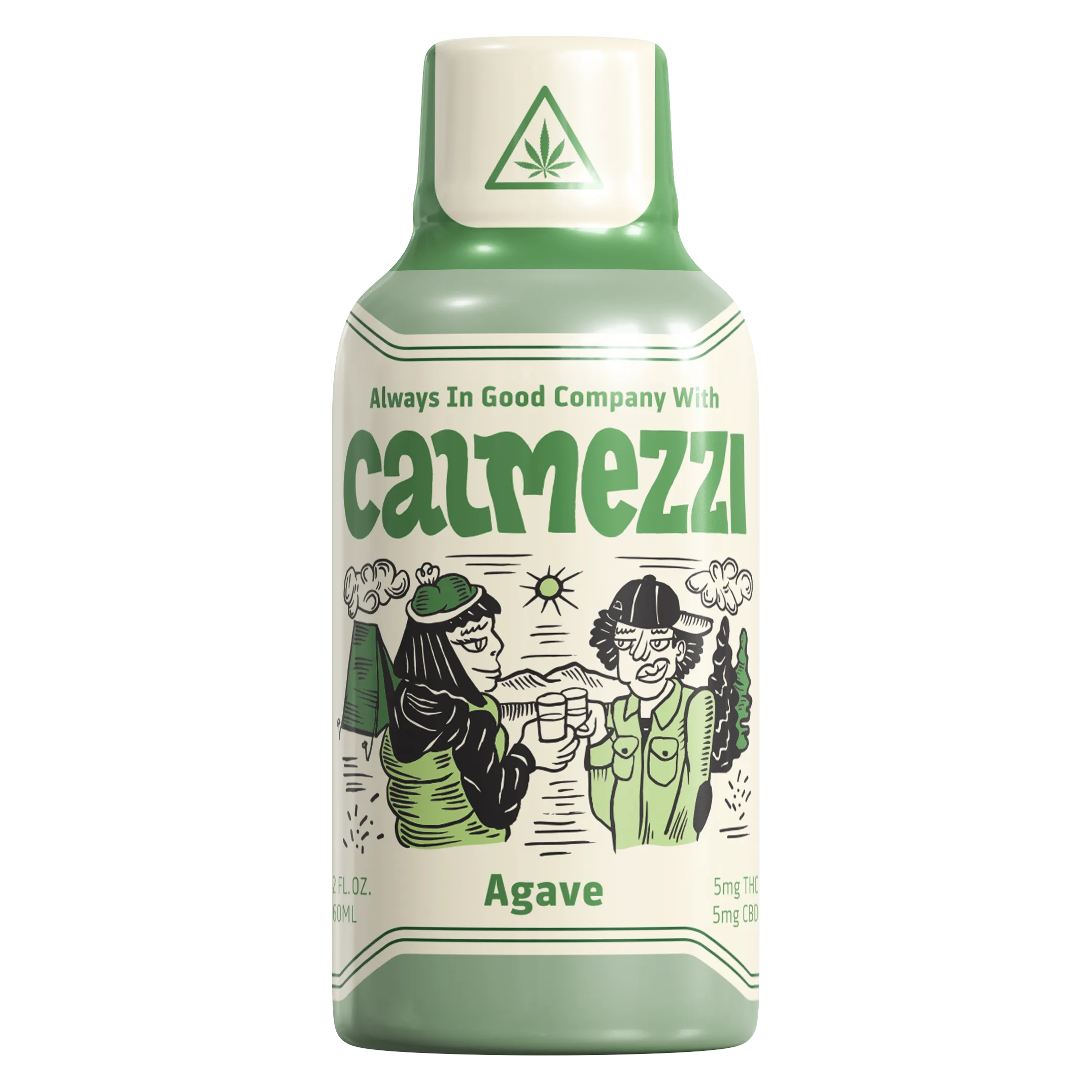 Calmezzi Agave 5mg THC Spirit 2oz Btl