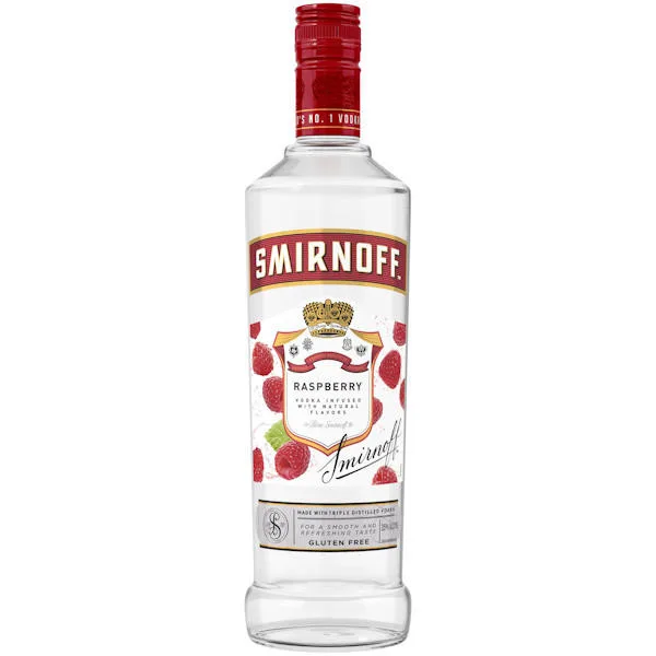 Smirnoff Raspberry Vodka 750Ml