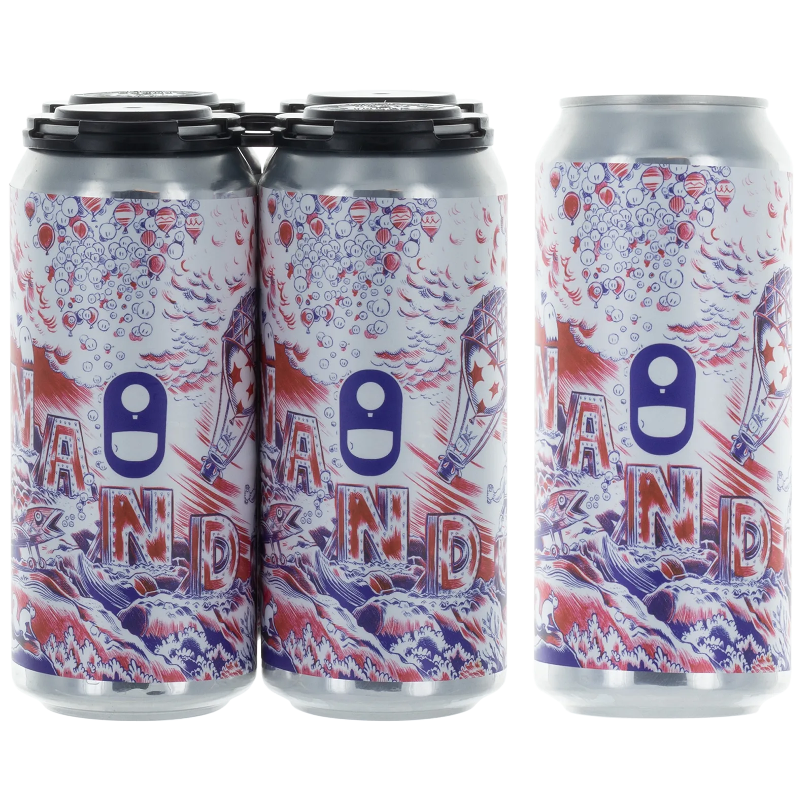 Aeronaut A Year with Nandu IPA 4pk 16oz Can 6.3% ABV
