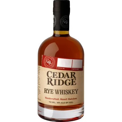 Cedar Ridge Rye Whiskey 750Ml