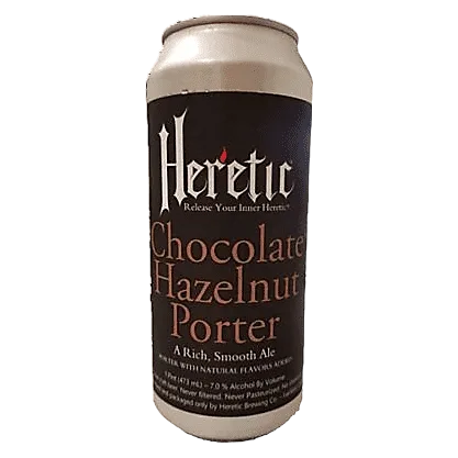 Heretic Brewing Chocolate Hazelnut Porter 4pk 16oz Can