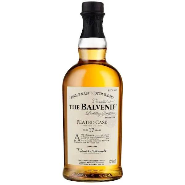 The Balvenie 17 Year Old Peated Cask Single Malt Scotch 750Ml