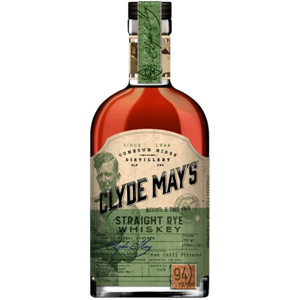 Clyde Mays Straight Rye Whiskey 750Ml