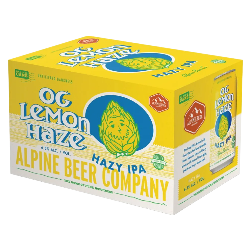 Alpine Beer Co. OG Lemon Haze IPA 6pk Cans