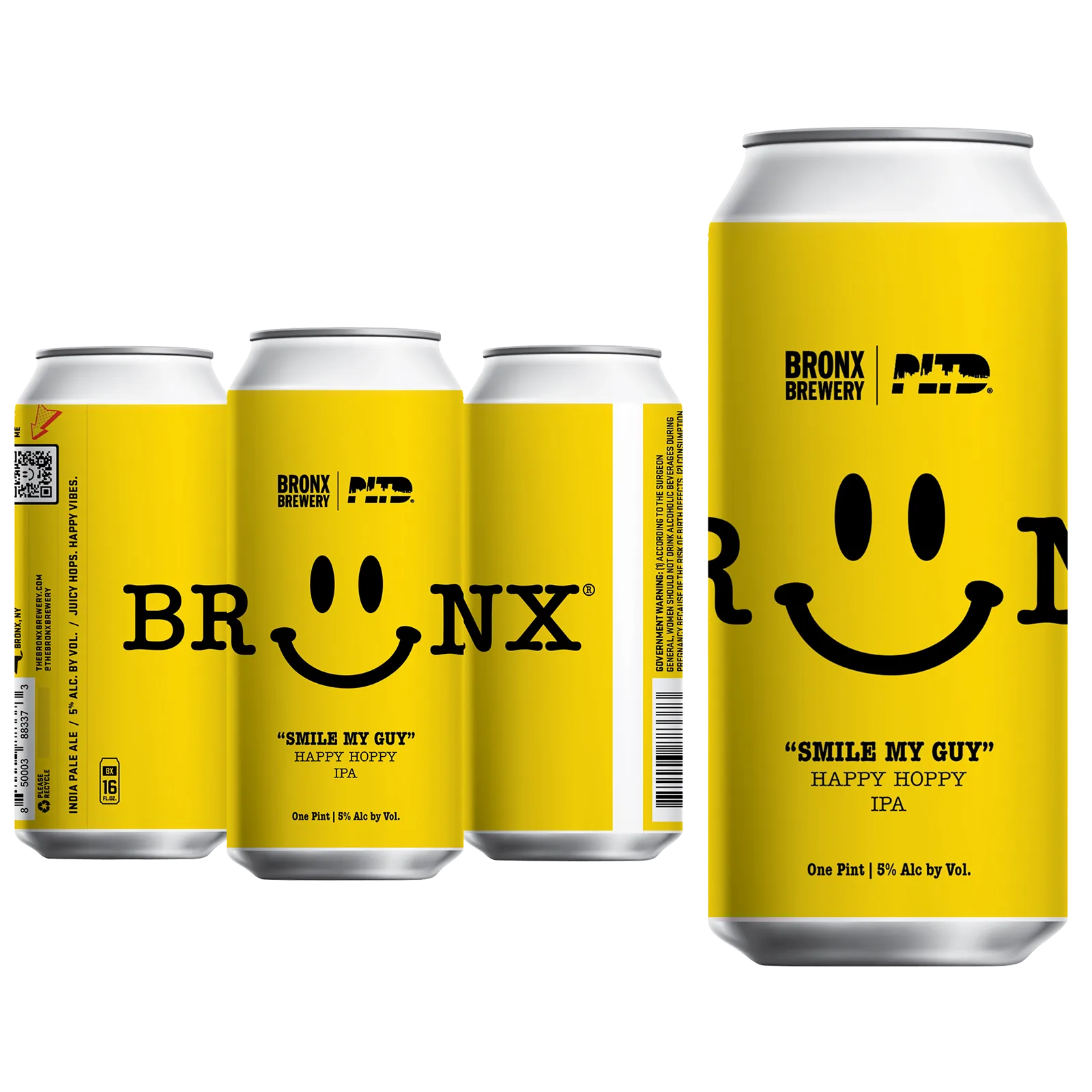 Bronx Brewery Smile My Guy 4pk 16oz Can 5% ABV