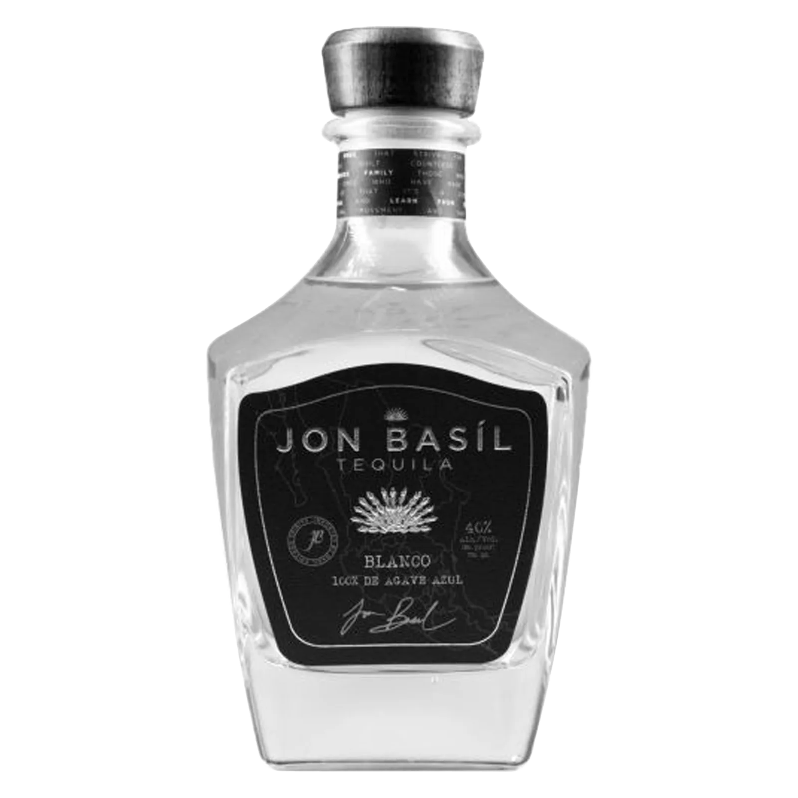 Jon Basil Blanco Tequila (80 Proof